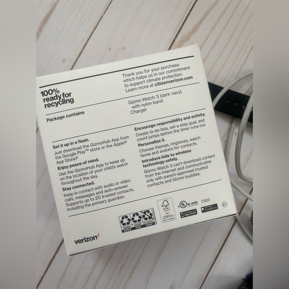 Verizon gizmo watches 2 latest version 3 older version 2 used kids tracking band - Picture 7 of 7